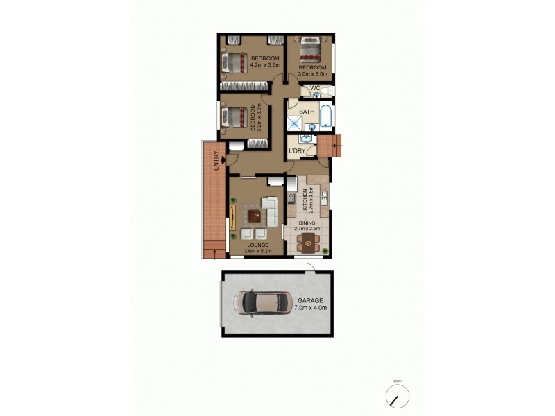 100 Beasley Street, Torrens ACT 2607 Floorplan