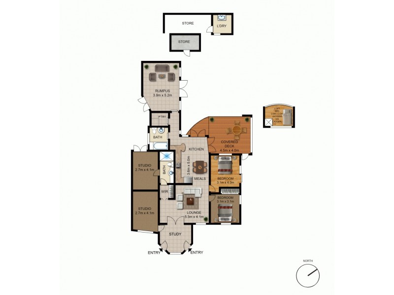 16 Wambool Street, Narrabundah ACT 2604 Floorplan