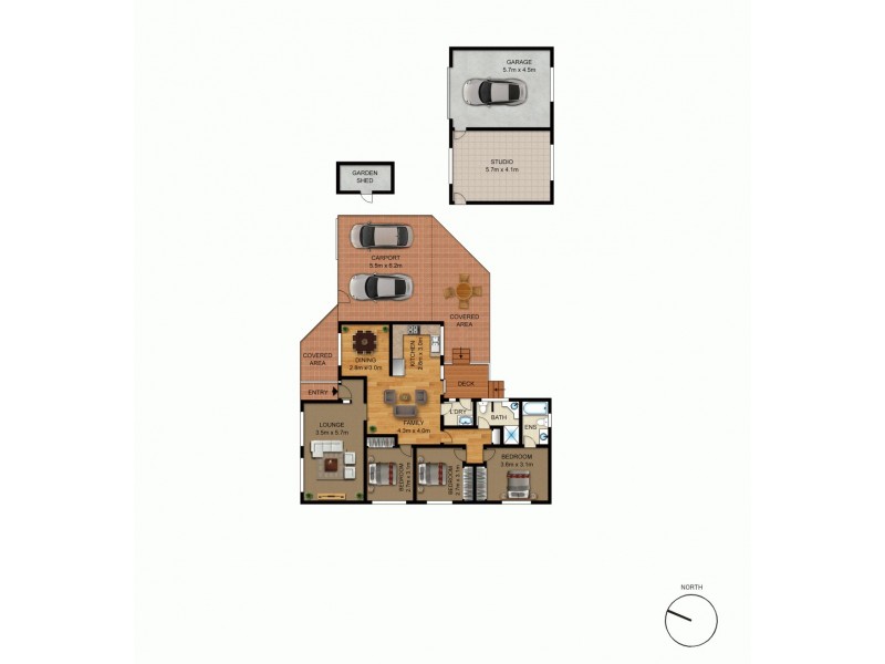 69 Clive Steele Avenue, Monash ACT 2904 Floorplan