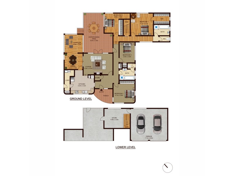 70 Arthur Circle, Forrest ACT 2603 Floorplan
