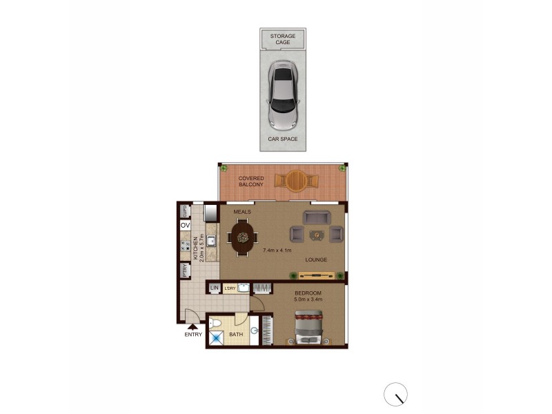 30/1 Sydney Avenue, Barton ACT 2600 Floorplan