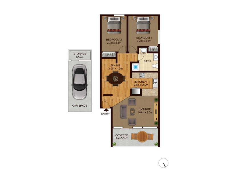 4/47 Eyre Street, Kingston ACT 2604 Floorplan