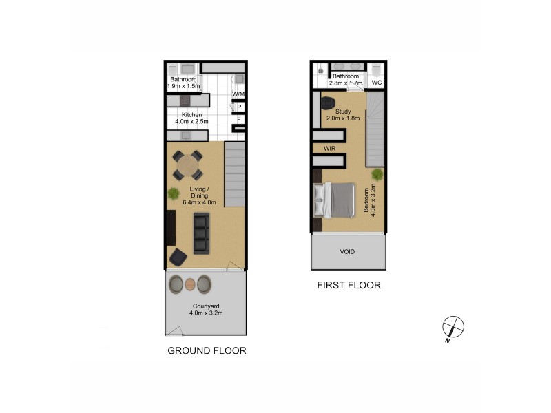 G6/19 Marcus Clarke Street, City ACT 2601 Floorplan