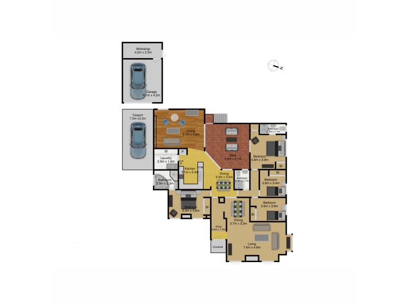 13 Musgrave Street, Yarralumla ACT 2600 Floorplan