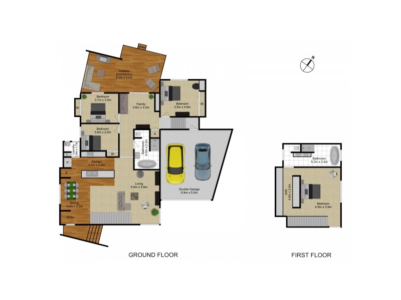 18 Carnegie Crescent, Narrabundah ACT 2604 Floorplan