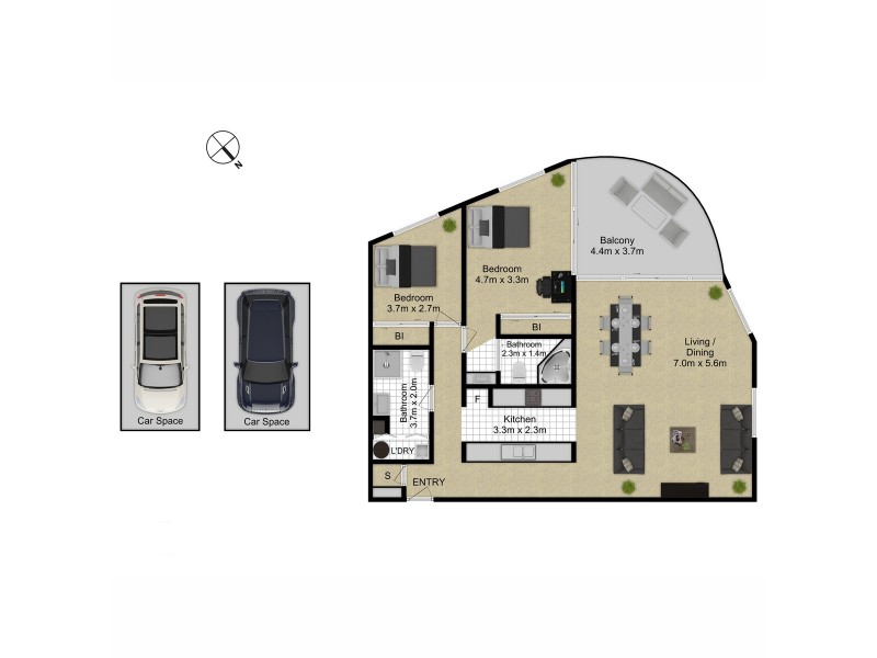 35/17 Oxley Street, Griffith ACT 2603 Floorplan