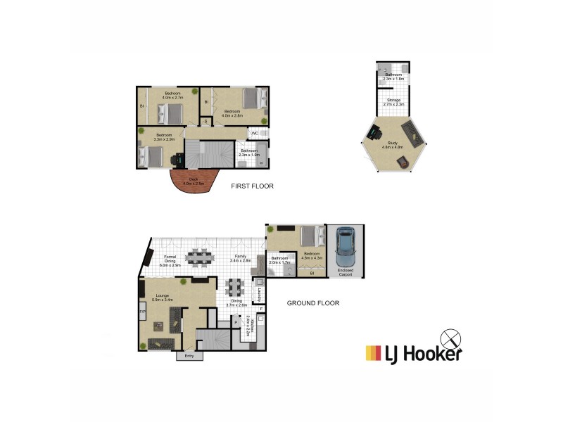 3 Fraser Place, Yarralumla ACT 2600 Floorplan
