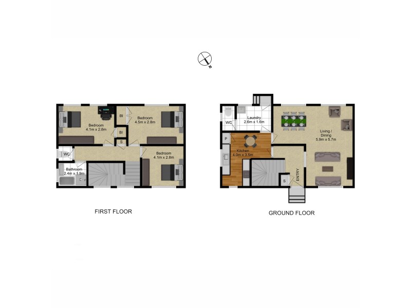 29 Vaughan Gardens, Narrabundah ACT 2604 Floorplan