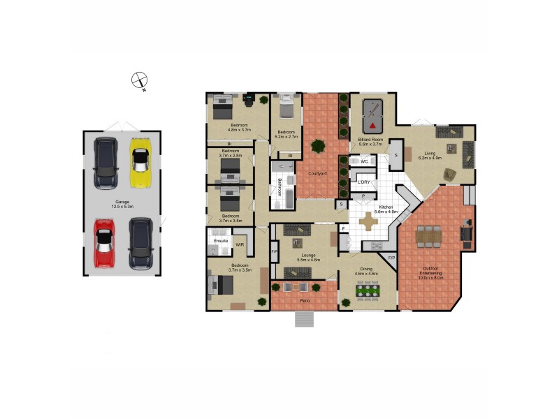 51 Endeavour Street, Red Hill ACT 2603 Floorplan