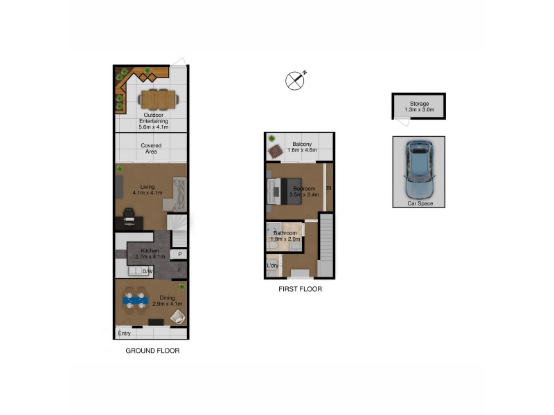 69/39 Jerrabomberra Avenue, Narrabundah ACT 2604 Floorplan