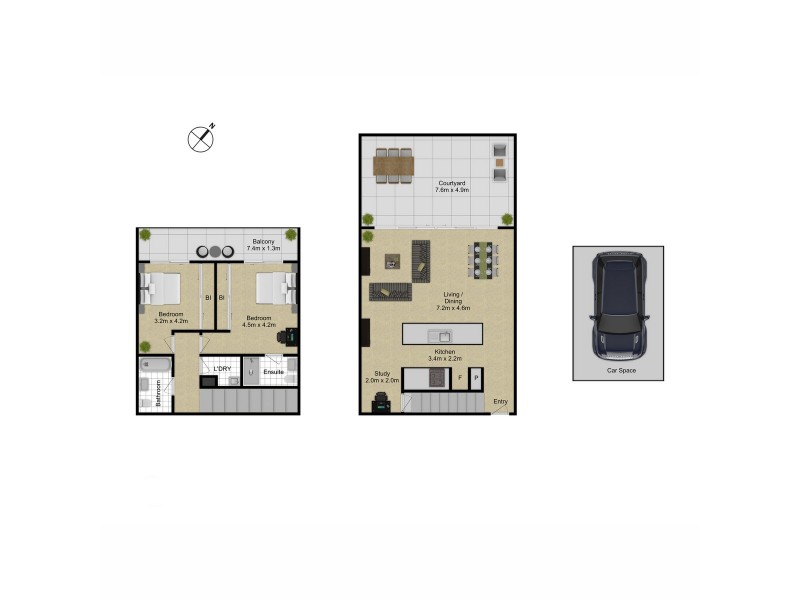 4/65 Giles Street, Kingston ACT 2604 Floorplan