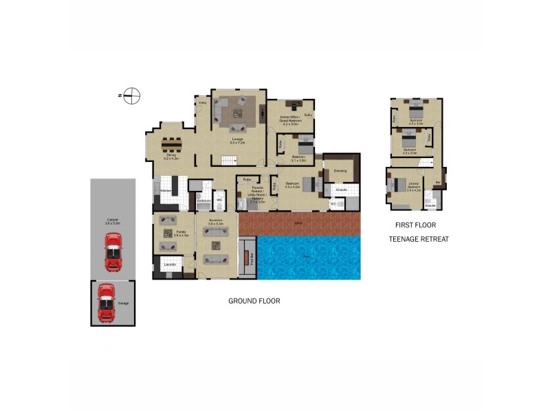 8 Arnhem Place, Red Hill ACT 2603 Floorplan