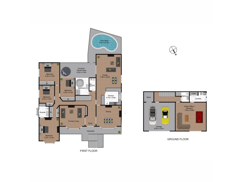 42 Roebuck Street, Red Hill ACT 2603 Floorplan