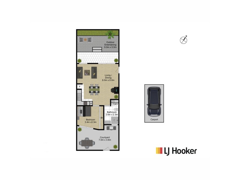 7/141 Blamey Crescent, Campbell ACT 2612 Floorplan