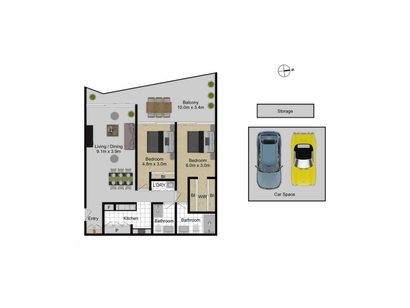 38/3 Burbury Close, Barton ACT 2600 Floorplan