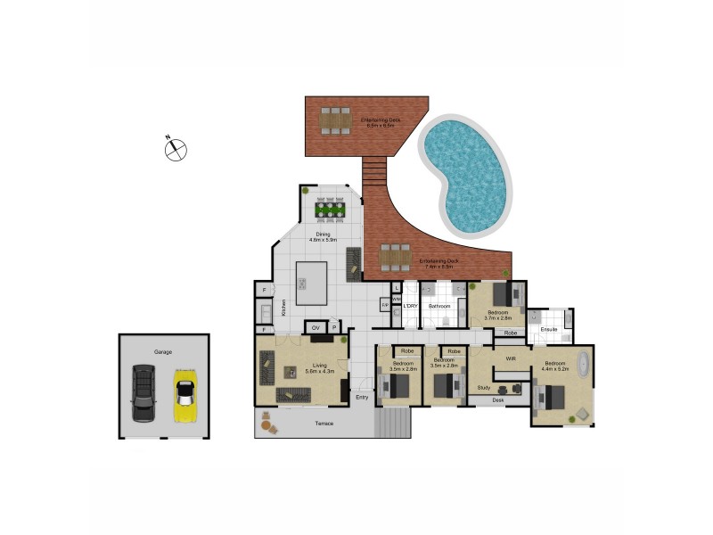 25 Glasgow Street, Hughes ACT 2605 Floorplan