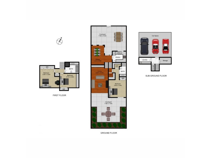 7/36 Gosse Street, Kingston ACT 2604 Floorplan