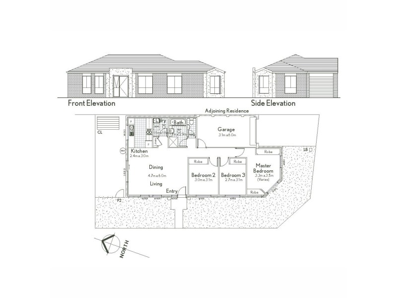 47 Whitmore Crescent, Watson ACT 2602 Floorplan
