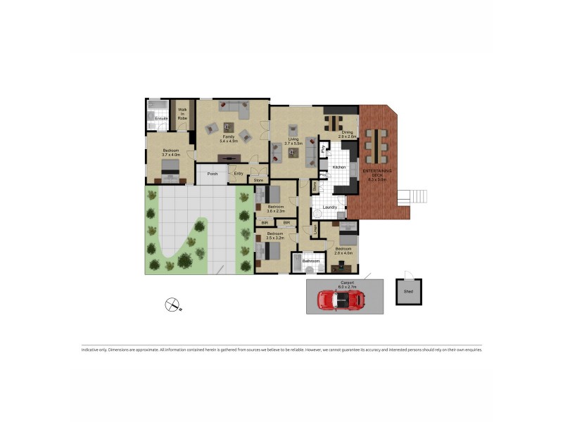 56 Investigator Street, Red Hill ACT 2603 Floorplan