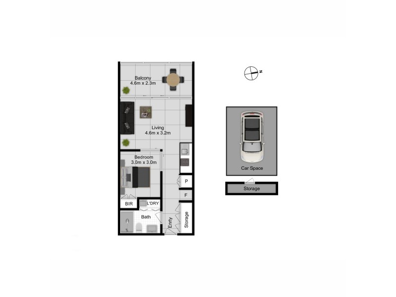 41/2 Veryard Lane, Belconnen ACT 2617 Floorplan