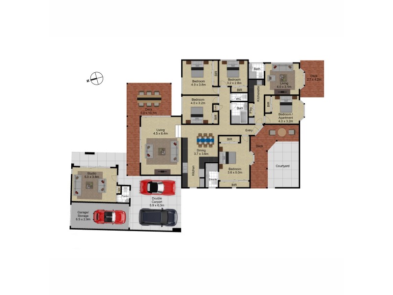 103 Walker Crescent, Narrabundah ACT 2604 Floorplan
