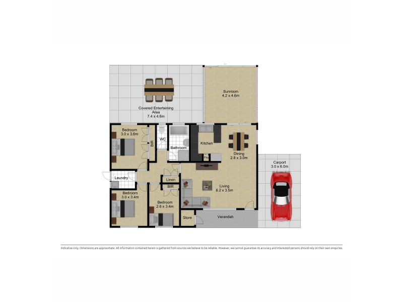32/210 Newman Morris Circuit, Oxley ACT 2903 Floorplan