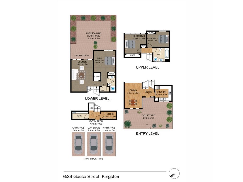 6/36 Gosse Street, Kingston ACT 2604 Floorplan