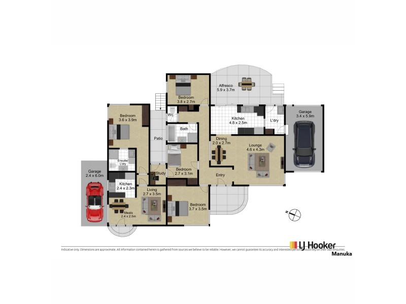 62 Bavin Street, Curtin ACT 2605 Floorplan