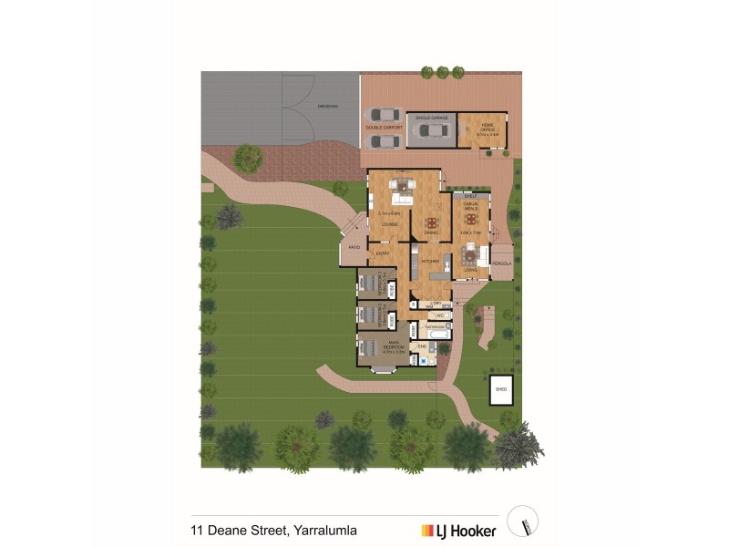 11 Deane Street, Yarralumla ACT 2600 Floorplan