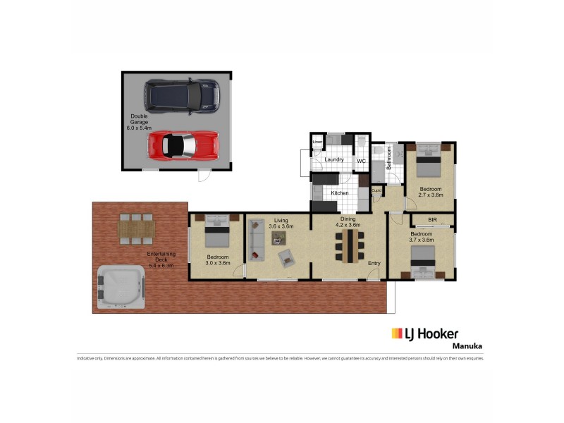 14 Nimbin Street, Narrabundah ACT 2604 Floorplan