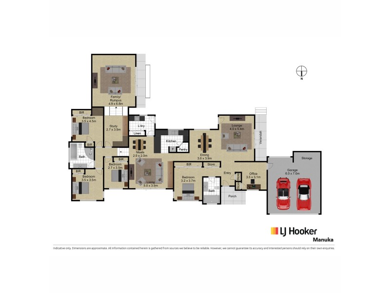 6 Kaeppel Place, Isaacs ACT 2607 Floorplan