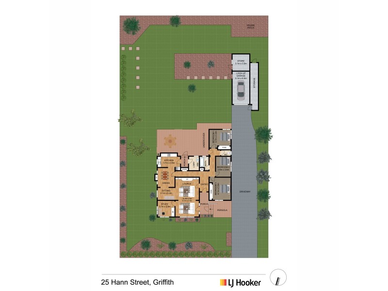 25 Hann Street, Griffith ACT 2603 Floorplan