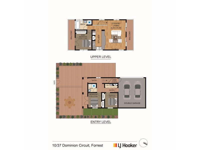 10/37 Dominion Circuit, Forrest ACT 2603 Floorplan