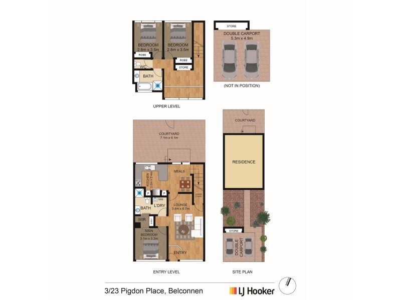 3/23 Pigdon Place, Belconnen ACT 2617 Floorplan