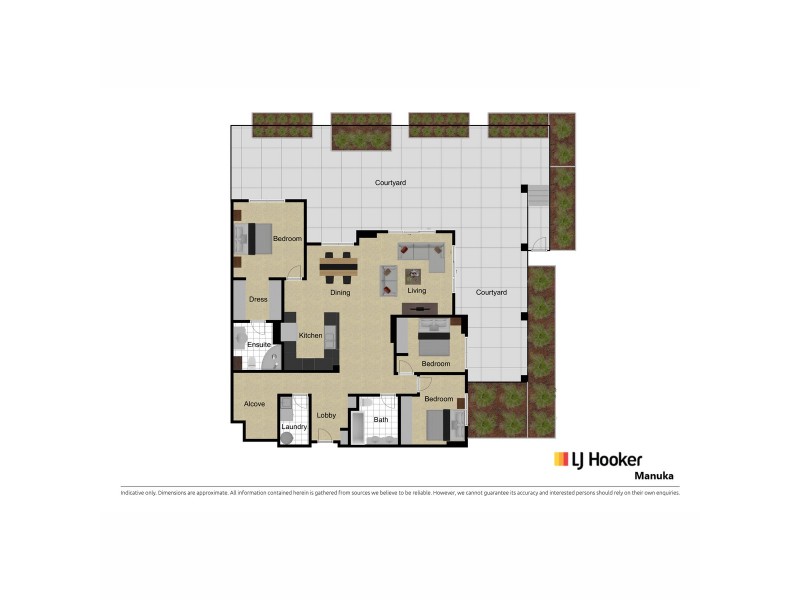 85/23 Macquarie Street, Barton ACT 2600 Floorplan