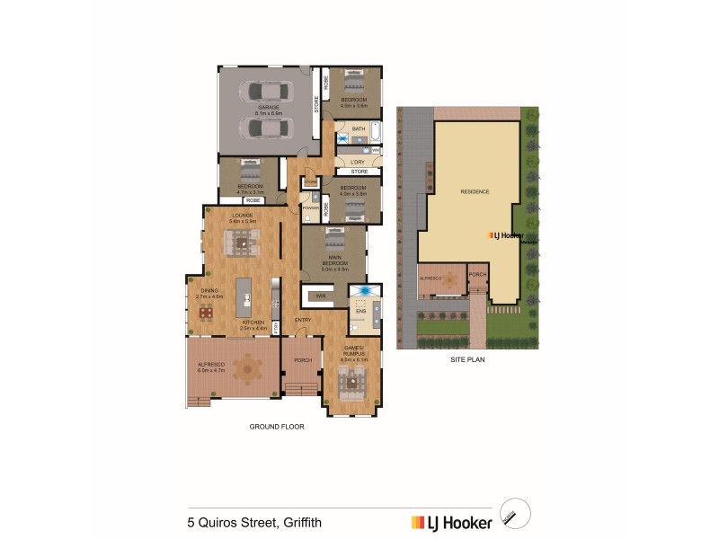5 Quiros Street, Griffith ACT 2603 Floorplan