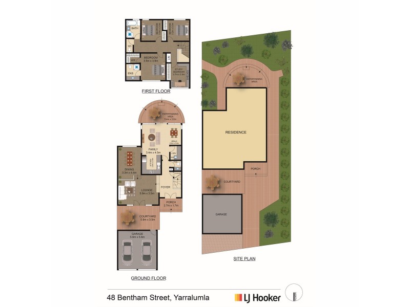 48 Bentham Street, Yarralumla ACT 2600 Floorplan