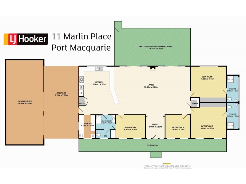 11 Marlin Place, Port Macquarie NSW 2444 Floorplan