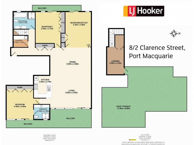 8/2 Clarence Street, Port Macquarie NSW 2444 Floorplan