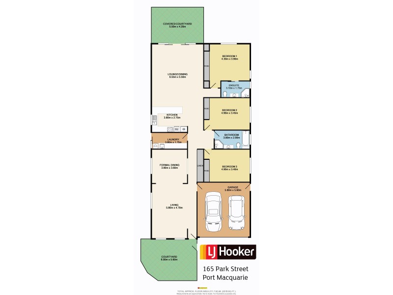 165 Park Street, Port Macquarie NSW 2444 Floorplan