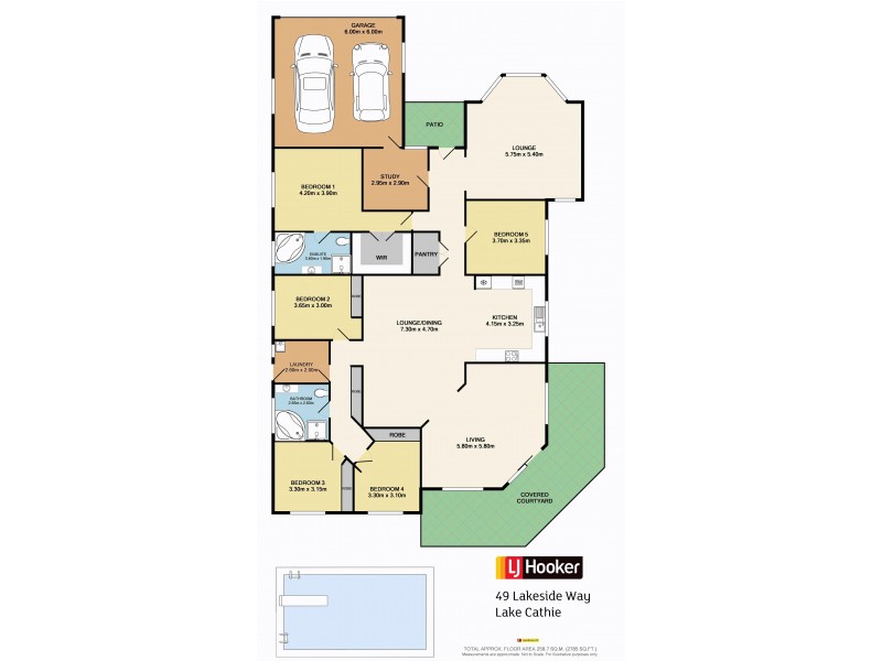 49 Lakeside Way, Lake Cathie NSW 2445 Floorplan
