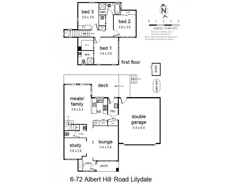 Unit 6/72 Albert Hill Road, Lilydale VIC 3140 Floorplan