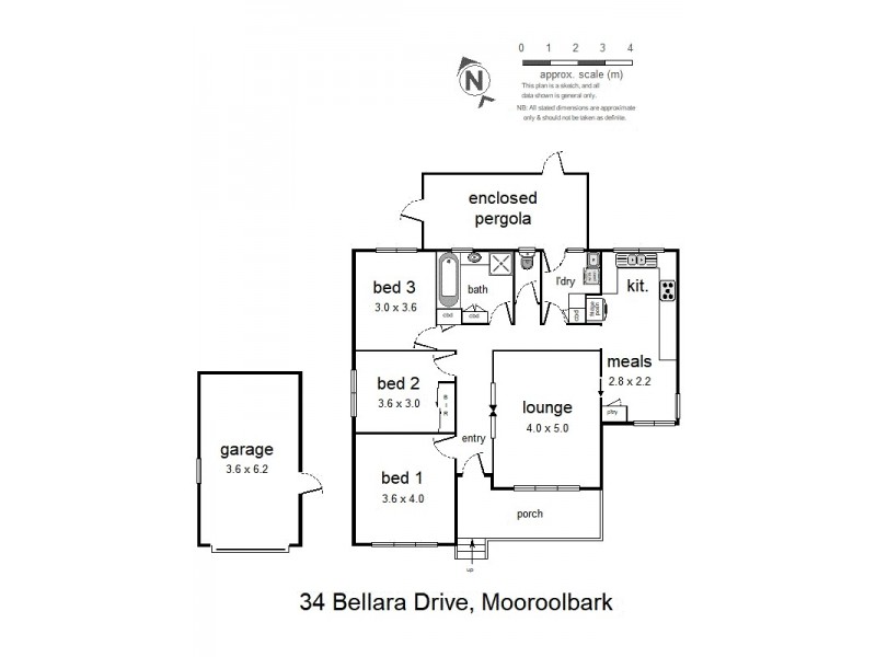 34 Bellara Drive, Mooroolbark VIC 3138 Floorplan
