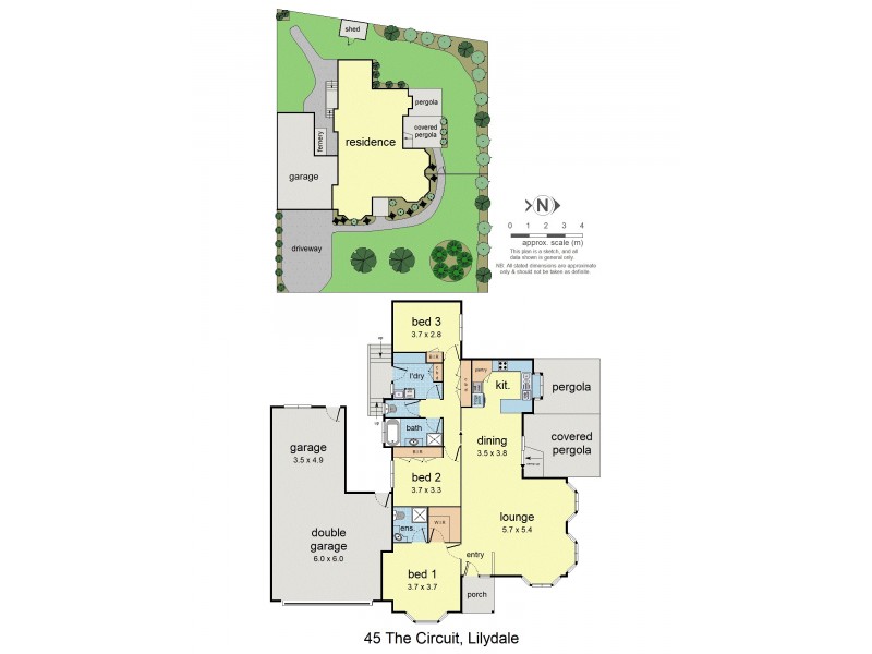 45 The Circuit, Lilydale VIC 3140 Floorplan