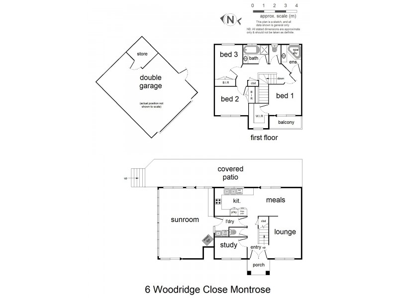 6 Woodridge Close, Montrose VIC 3765 Floorplan