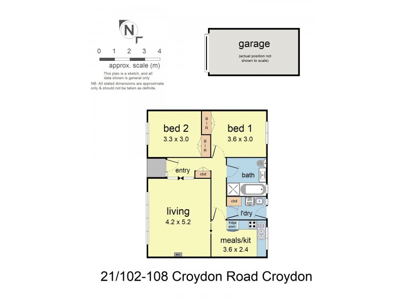 21/102-108 Croydon Road, Croydon VIC 3136 Floorplan
