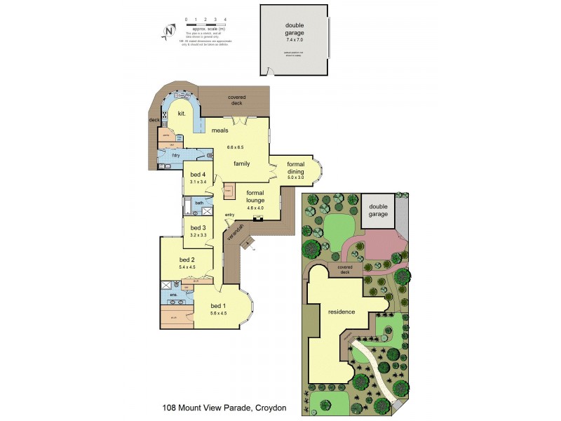 108 Mount View Parade, Croydon VIC 3136 Floorplan