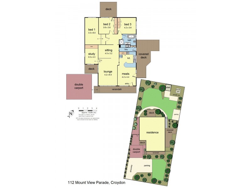 112 Mount View Parade, Croydon VIC 3136 Floorplan