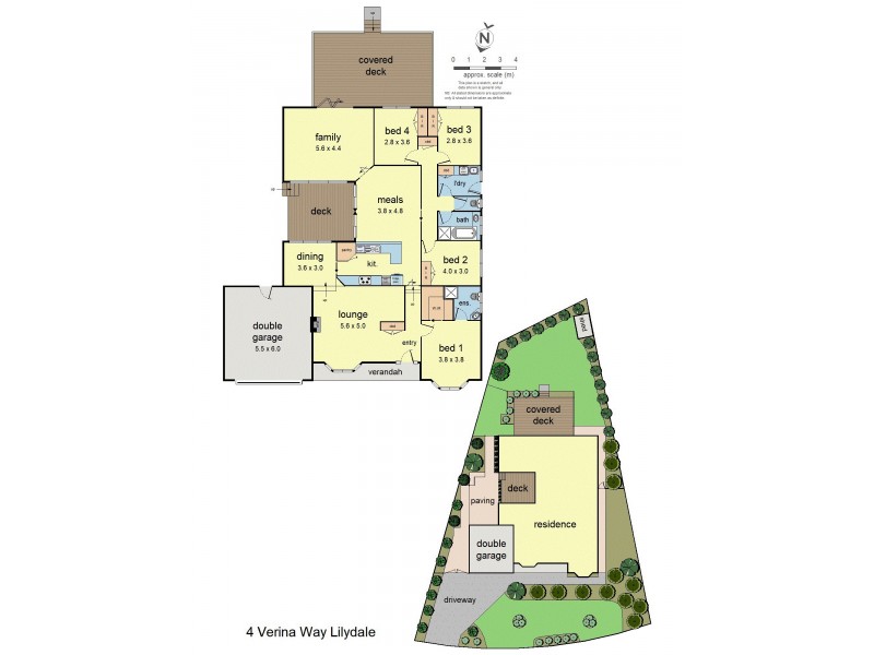 4 Verina Way, Lilydale VIC 3140 Floorplan