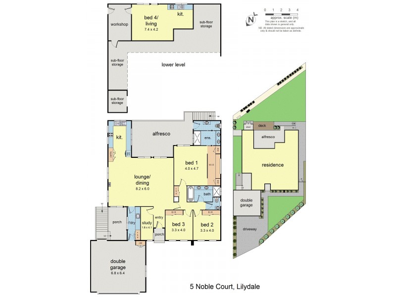 5 Noble Court, Lilydale VIC 3140 Floorplan